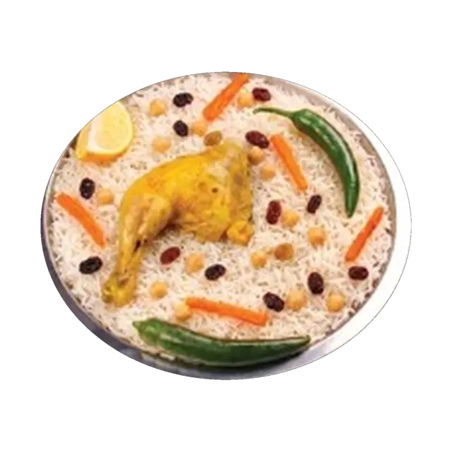 ربع دجاجة كبسة برية