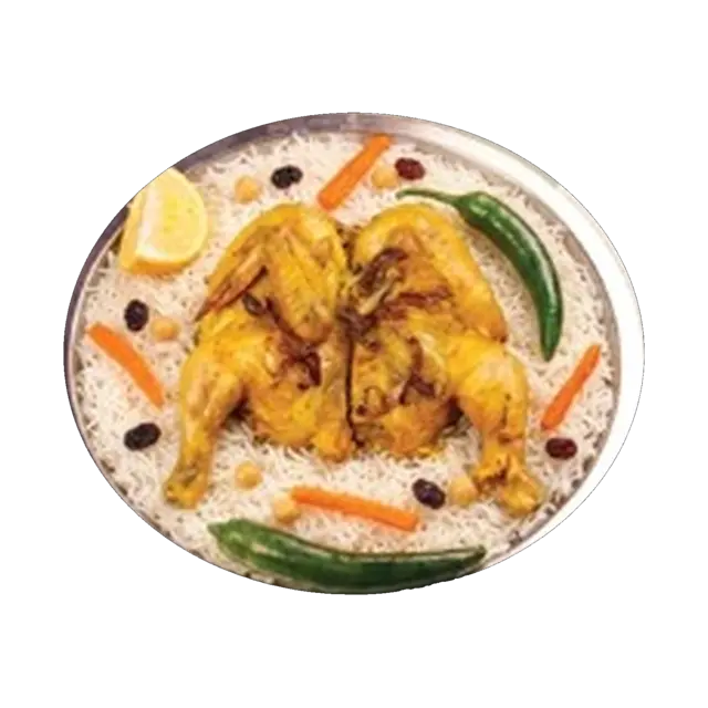 دجاجة كاملة — كبسة برية